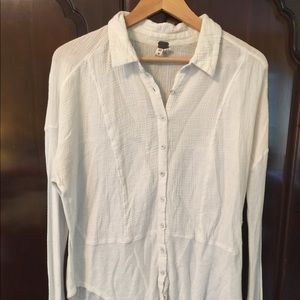 Free people white shirt